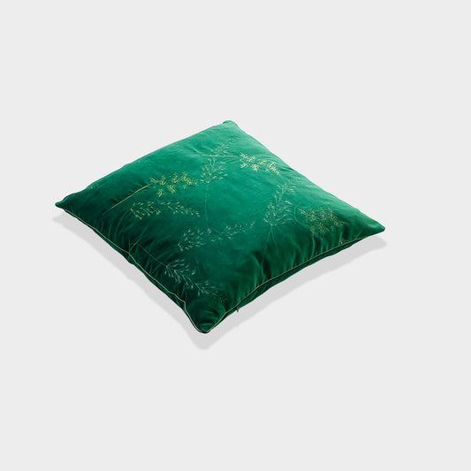 Cuscino ricamo Erbe Selvatiche