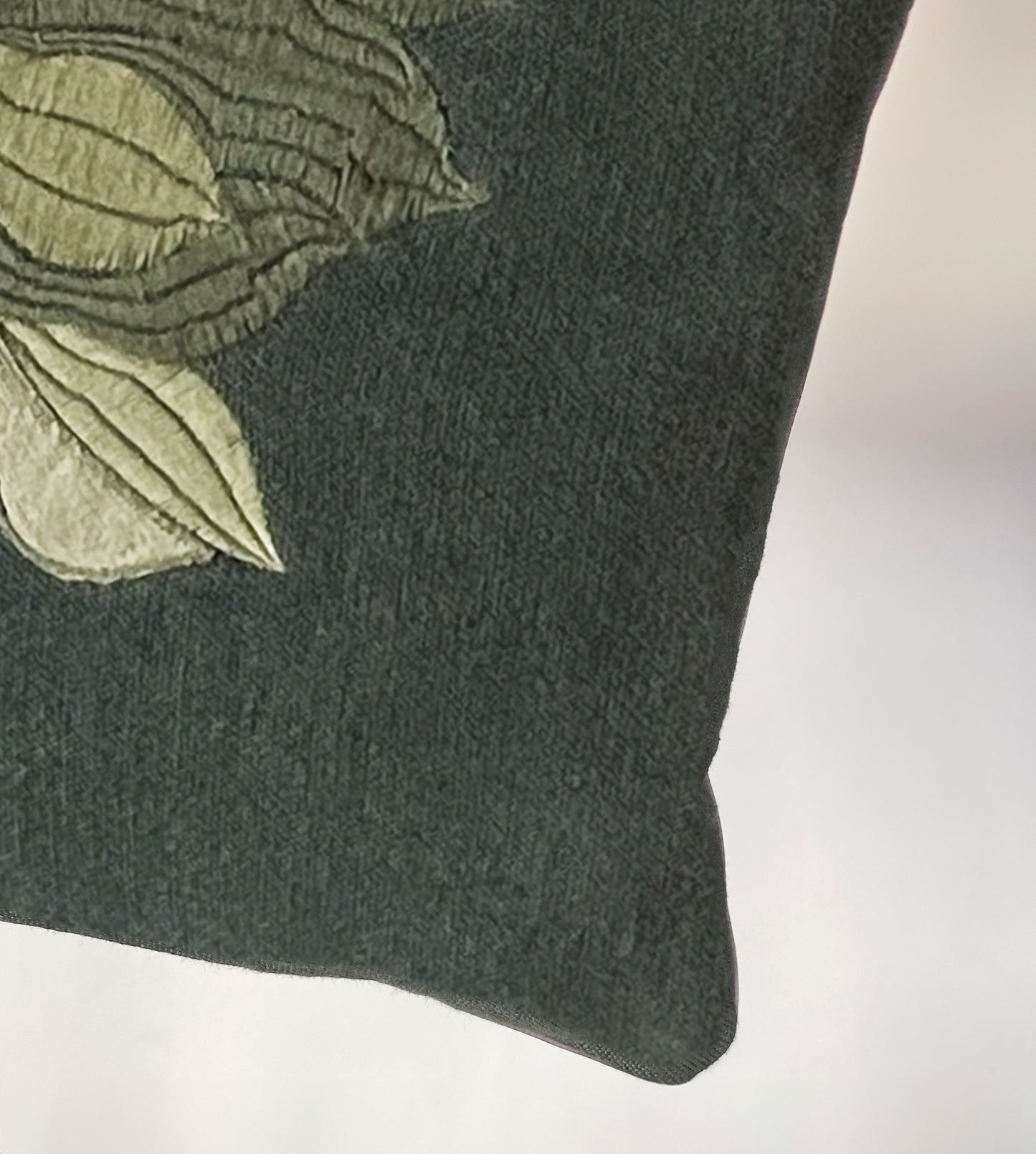 Cuscino ricamo magnolia - Pronta Consegna