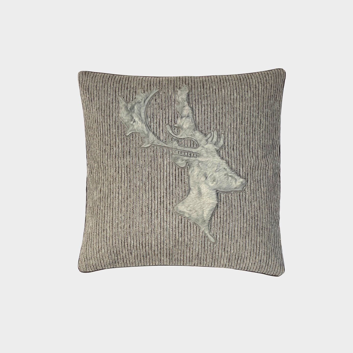 Deer Melange Wool Cushion