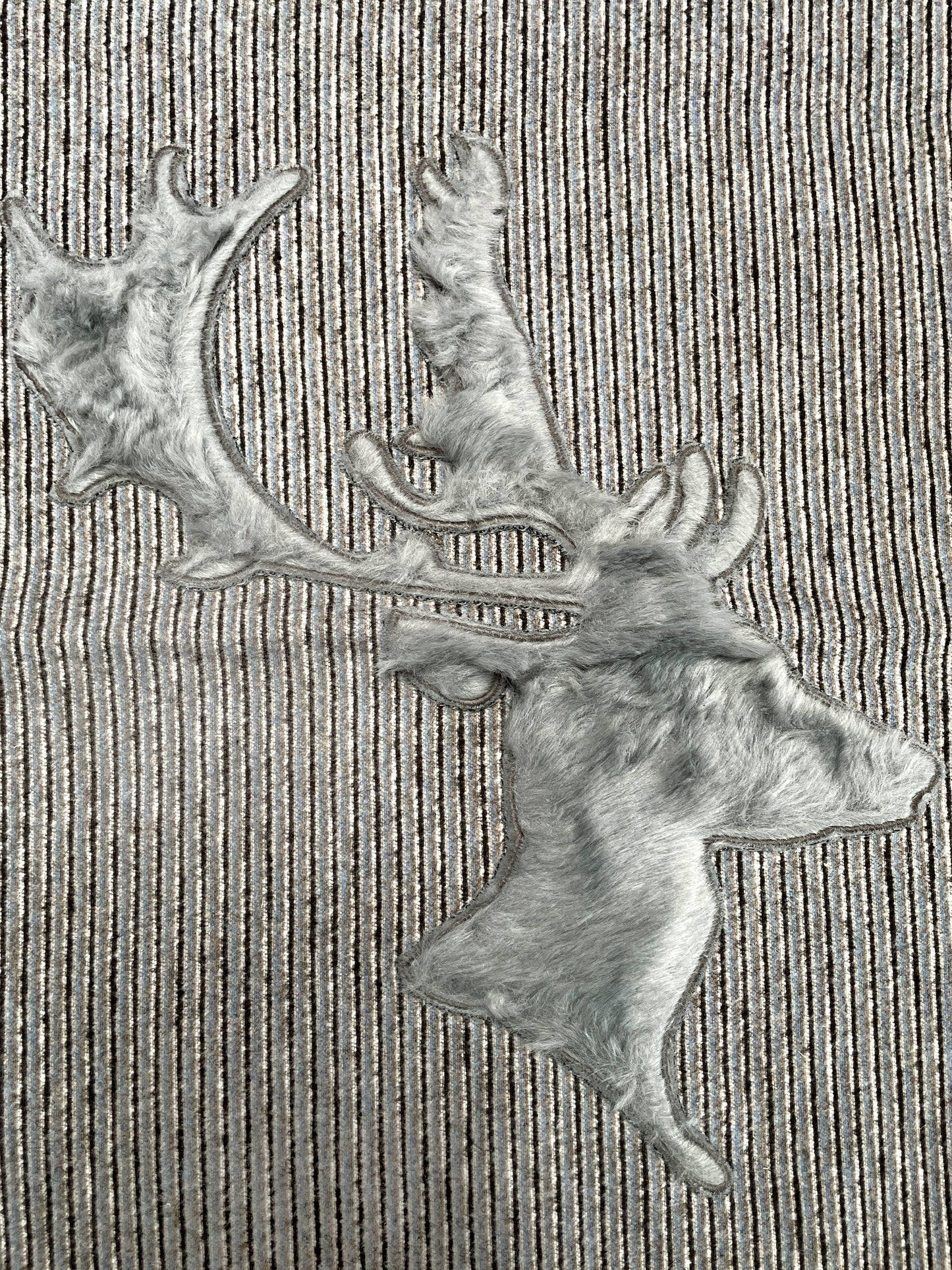 Deer Melange Wool Cushion