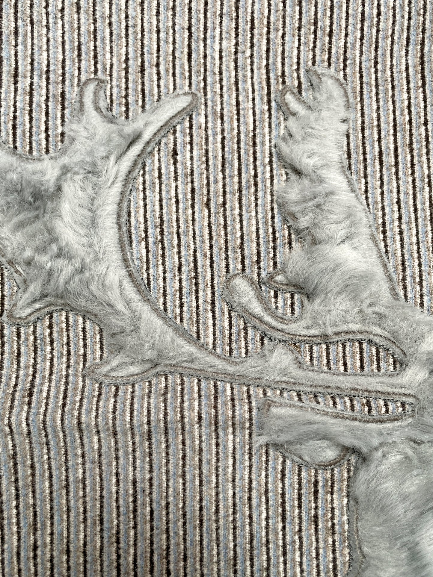 Deer Melange Wool Cushion
