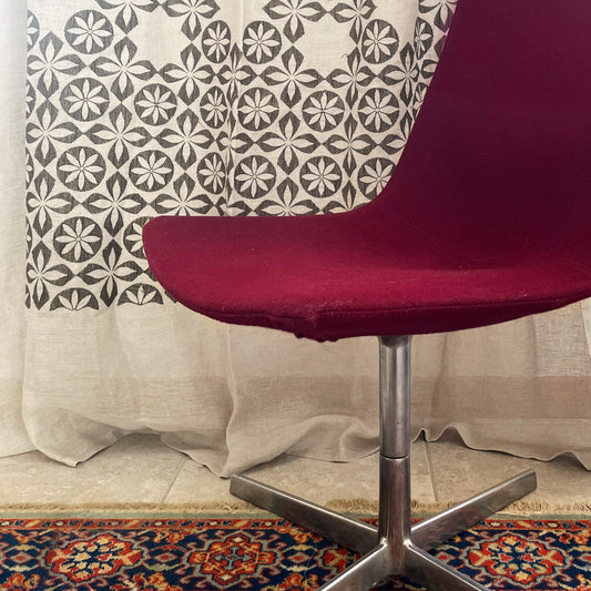 Renaissance linen curtain