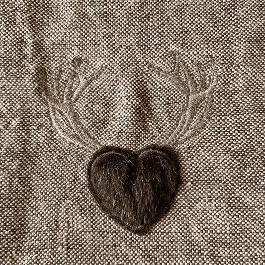 Tovaglietta americana ricamo cuore