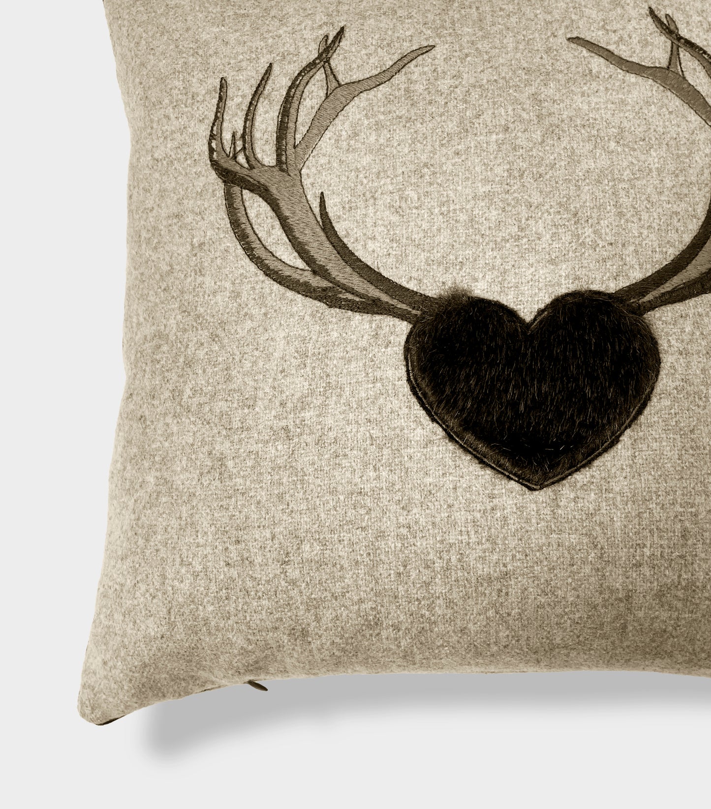 Melange Linden Wool Cushion