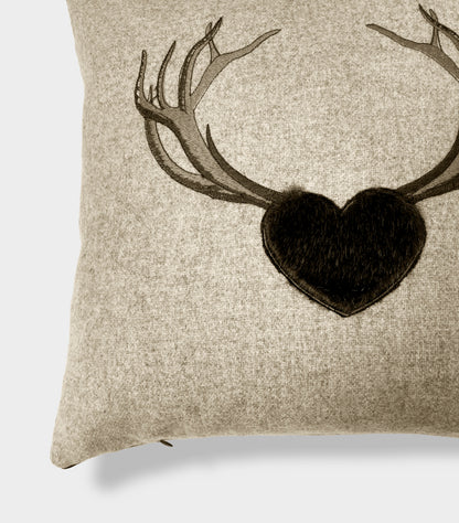 Melange Linden Wool Cushion