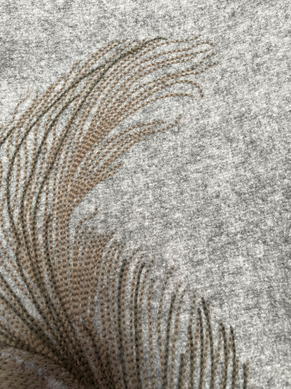 Coussin en laine mélangée avec broderie coll. PORTRAITS d'écureuil