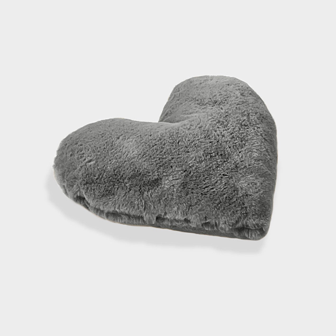 Cuscino cuore eco-pelliccia