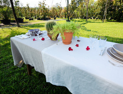 Vintage Canvas Tablecloth