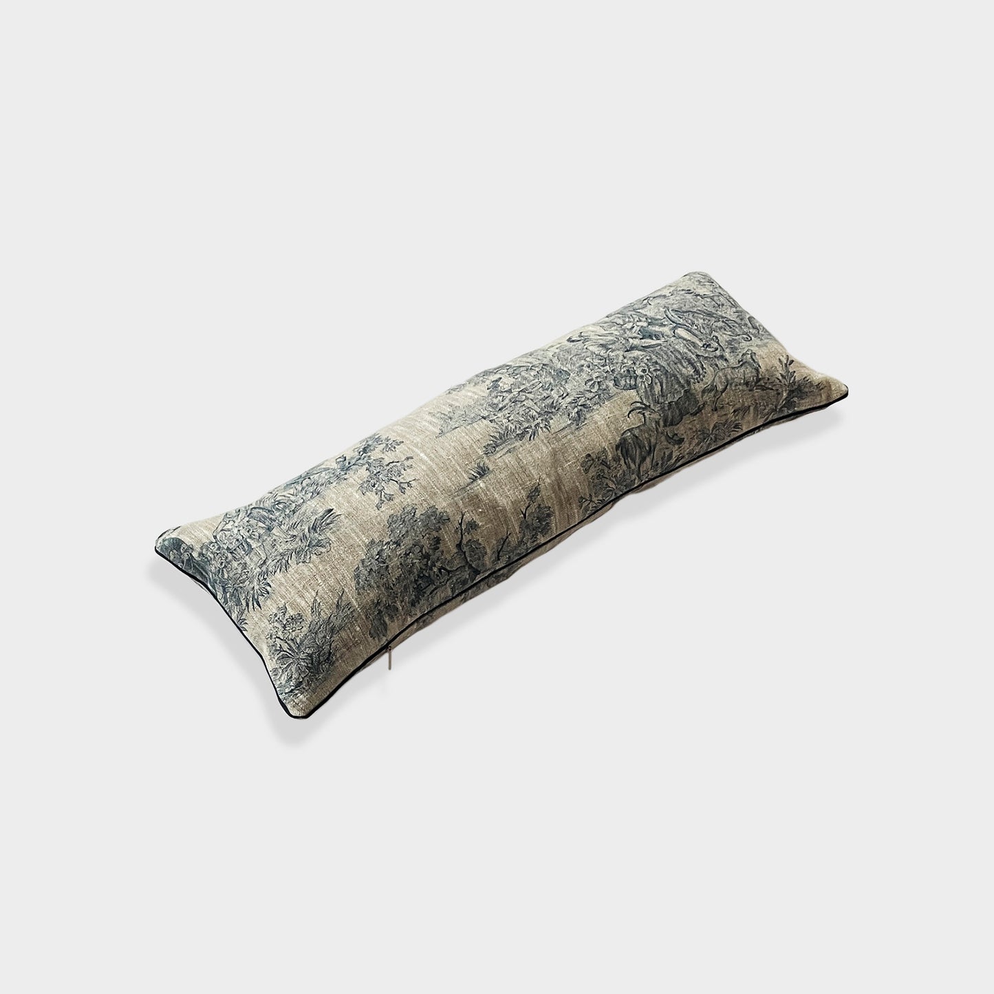 Toile de jouy cushion