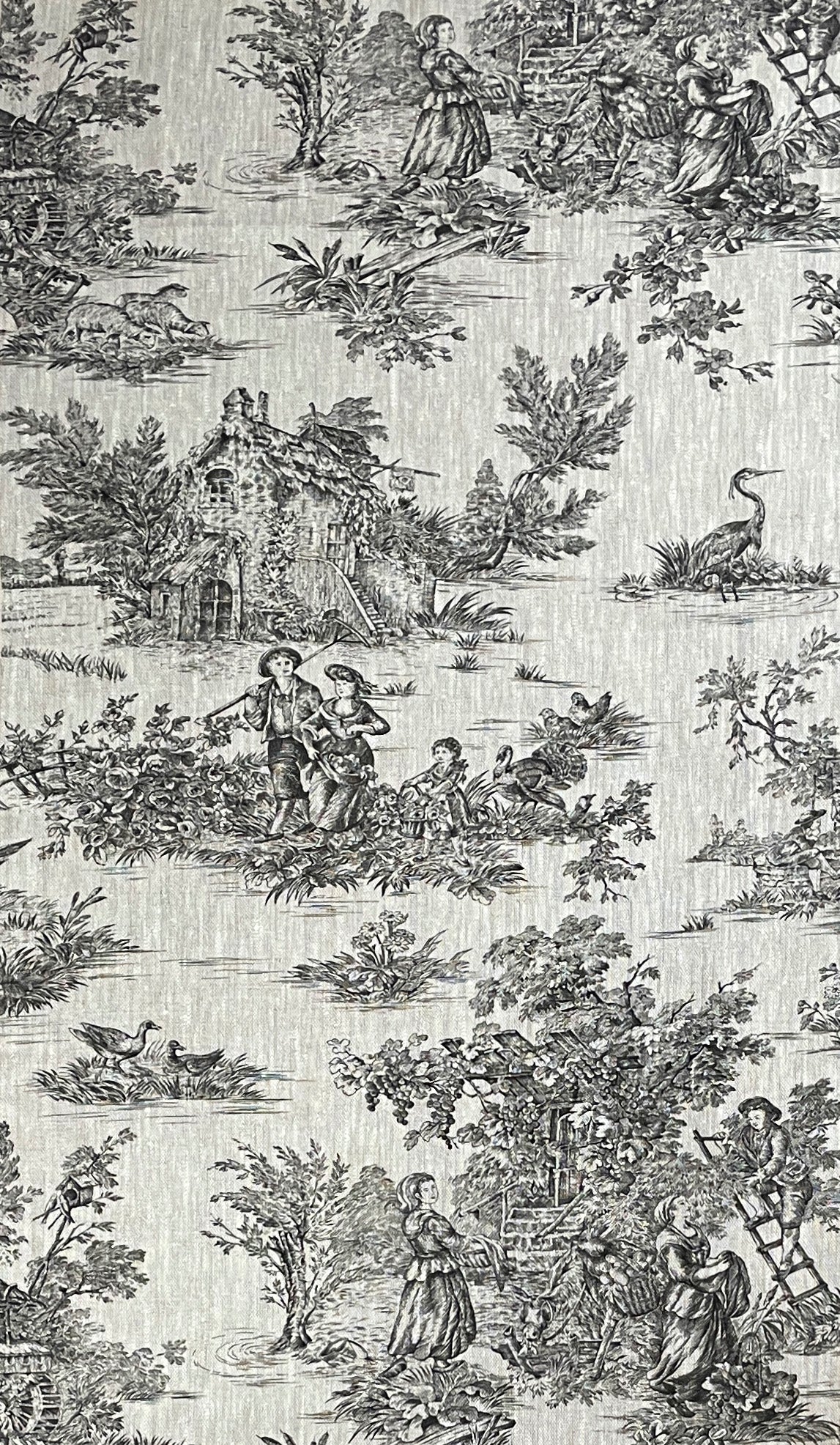 Cuscino Toile de jouy