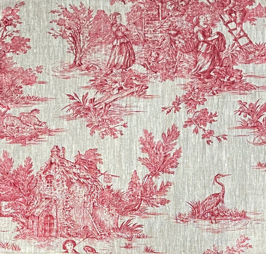 Cuscino Toile de jouy