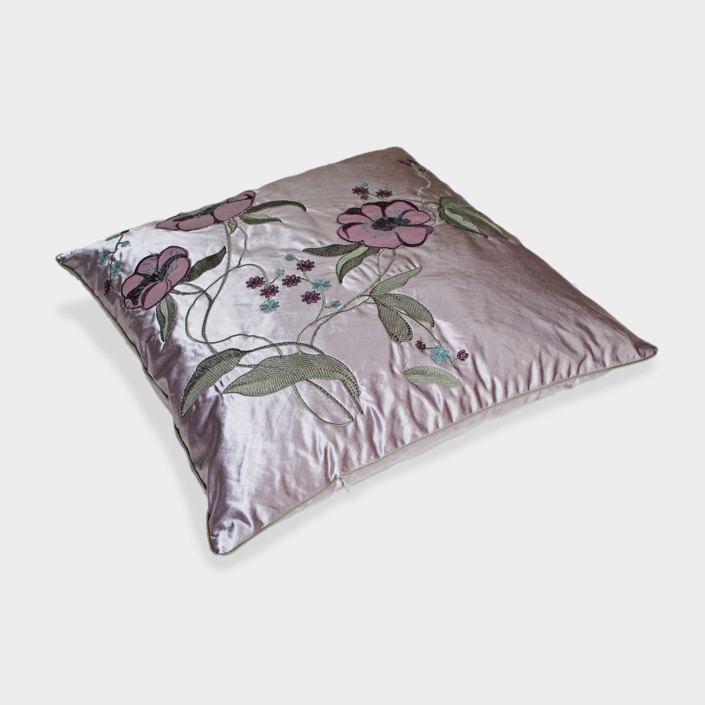 Anemone shiny cotton cushion