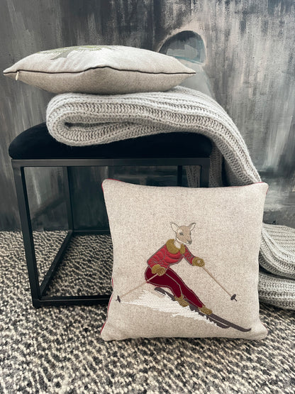 Bea Melange Wool Cushion