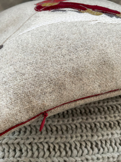 Bea Melange Wool Cushion