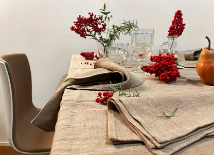 Nappe en toile vintage