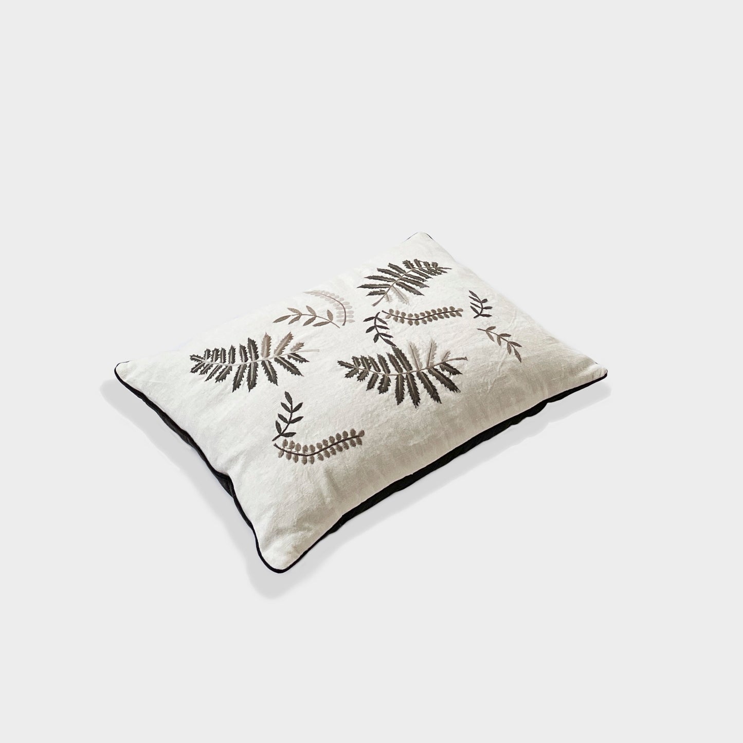 Ferns linen cushion